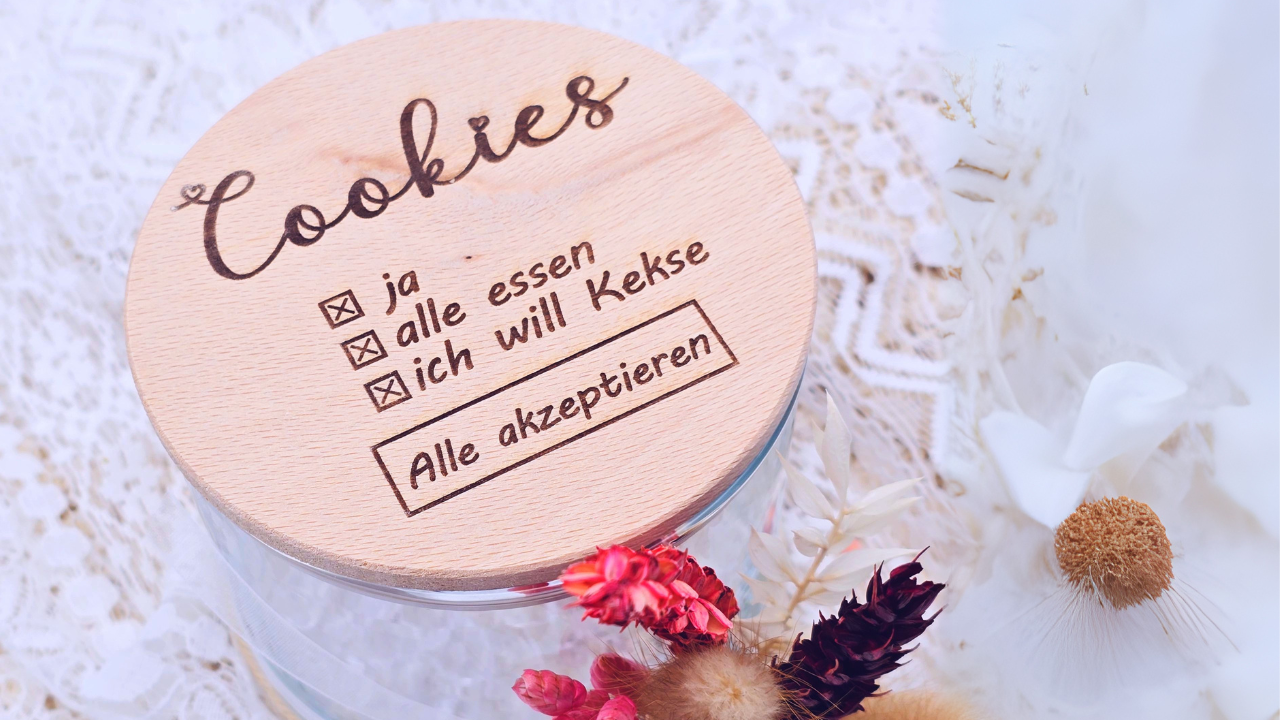 Vorratsglas mit Holzdeckel