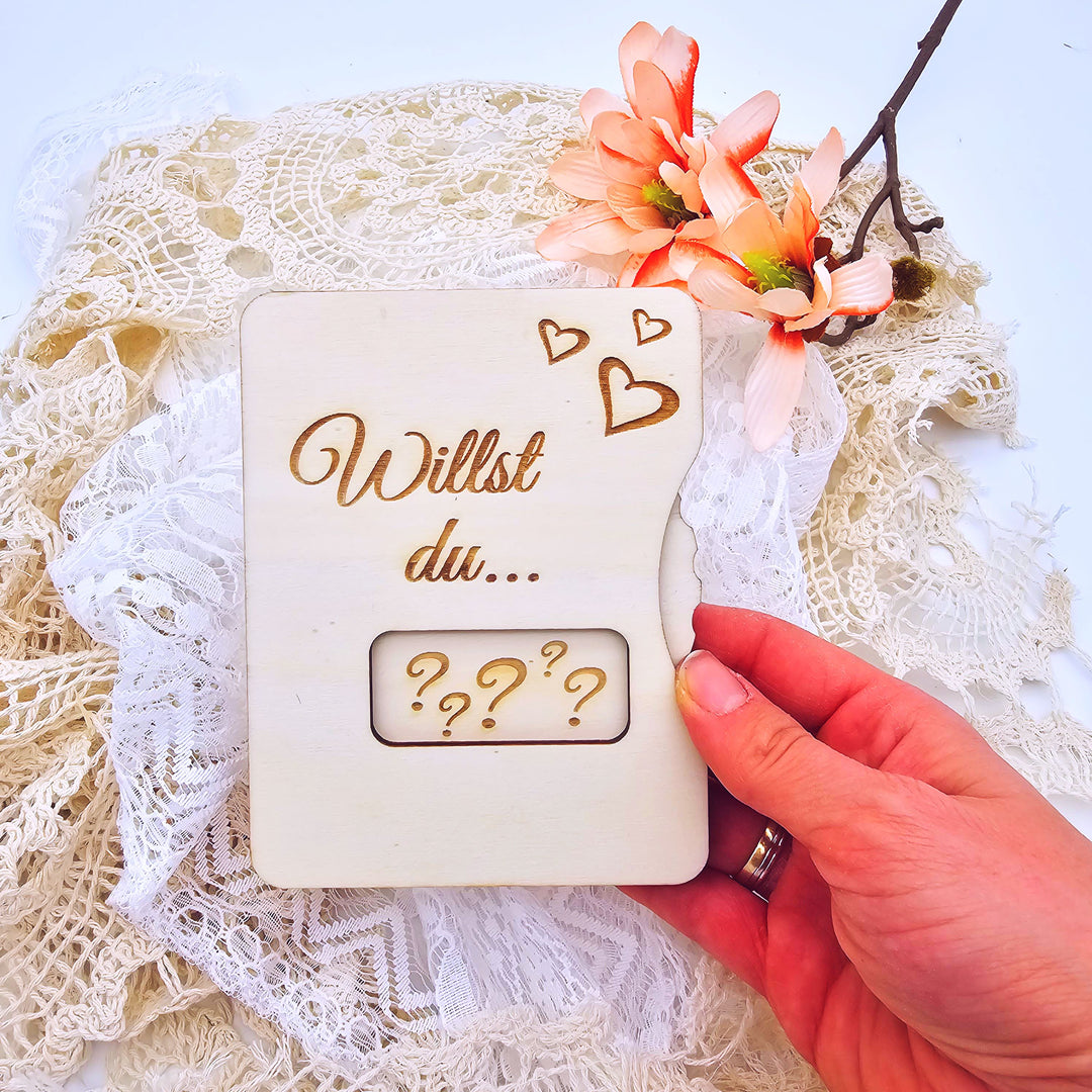Drehscheibe Heiratsantrag