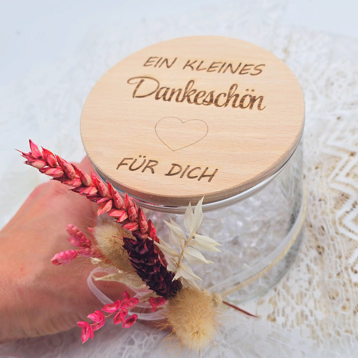 Vorratsglas Dankeschön
