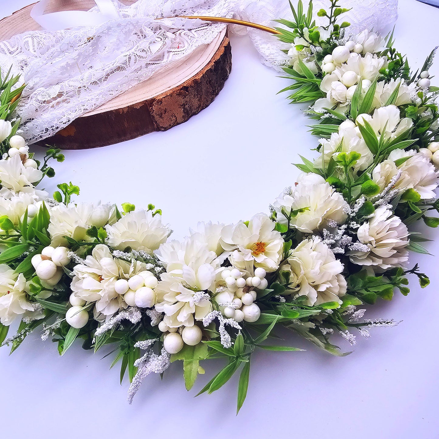 Trockenblumen Türkranz | Dekoration Haustür | Geschenkidee Hochzeit | Abschiedsgeschenk | Dankeschön Geschenk | Kunst- und Trockenblumen