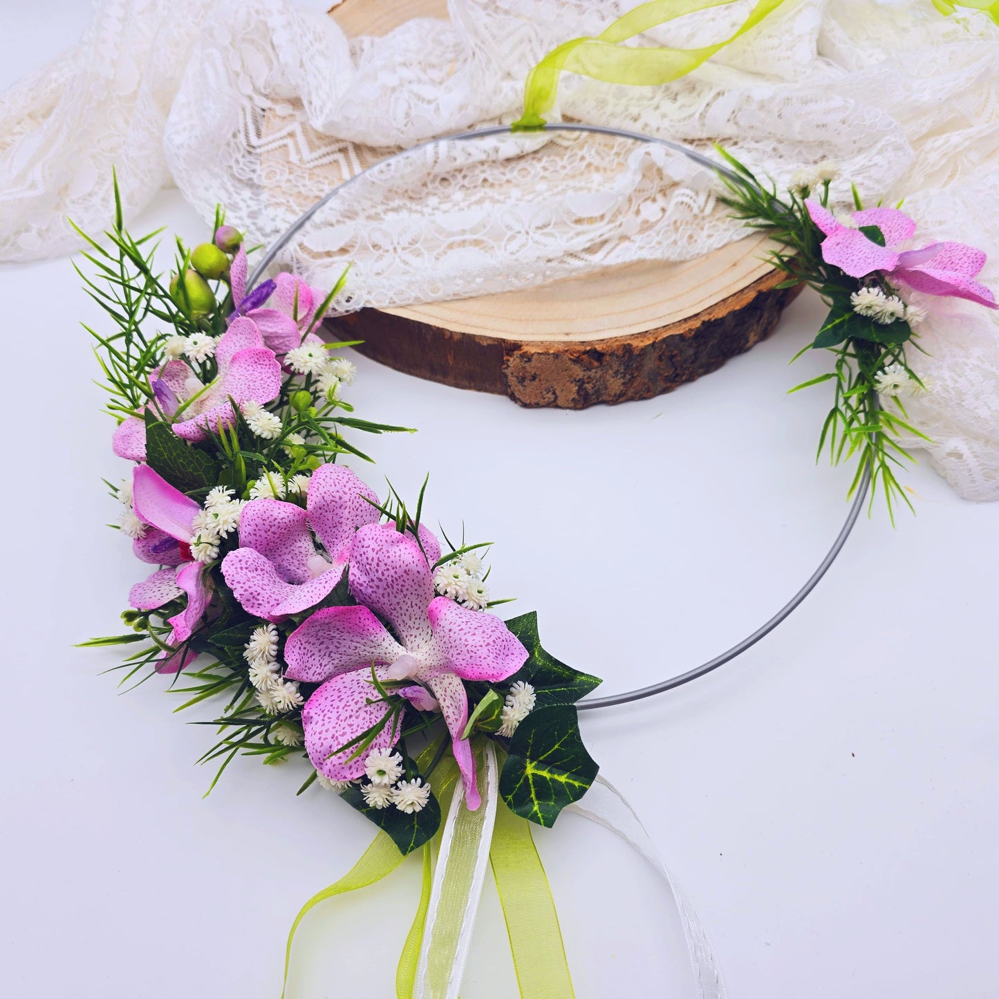 Trockenblumen Türkranz | Haustür Dekoration | Geschenkidee Frau |Trockenblumenkranz |Dekoration Eingangsbereich