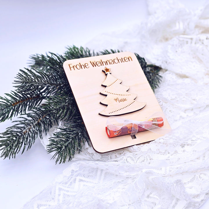 personalisierte Weihnachtskarte
