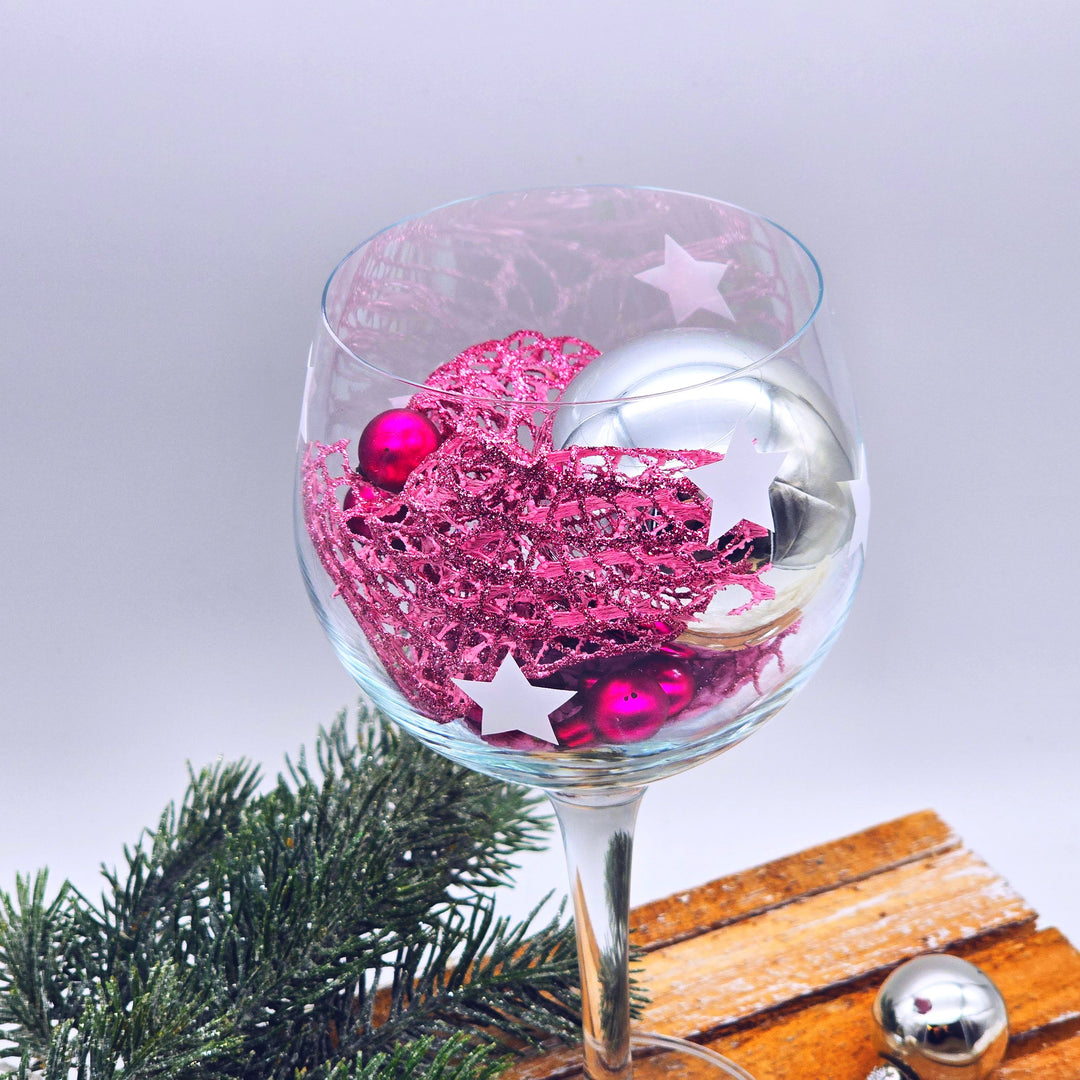Weihnachten im Weinglas