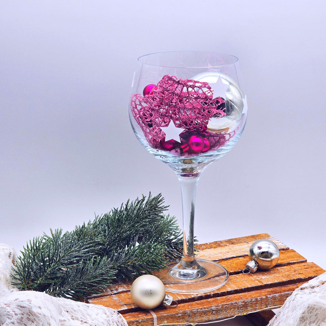 Weihnachten im Weinglas