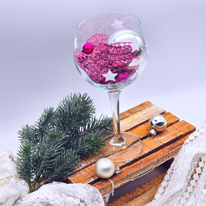 Weihnachten im Weinglas