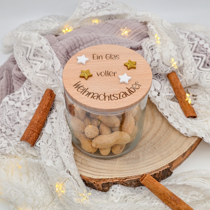 Vorratsglas Weihnachten "Ein Glas voller Weihnachtszauber"