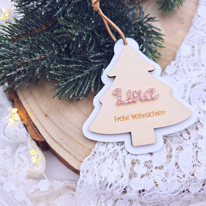 Weihnachtsanhänger personalisiert