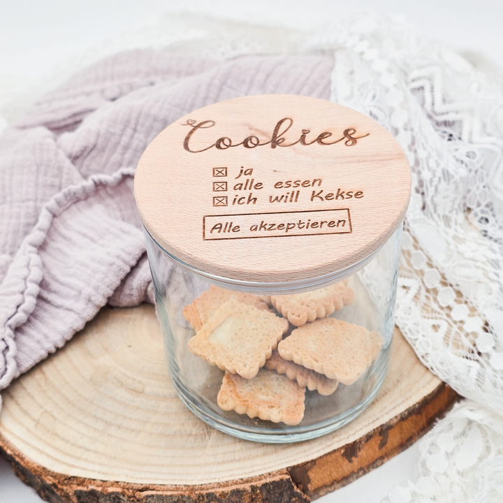 Aufbewahrung für Kekse