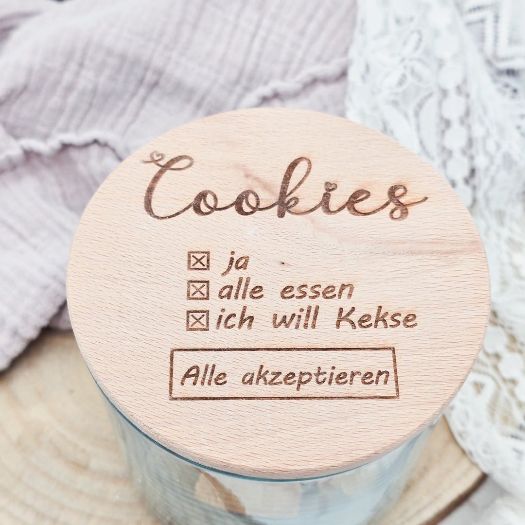 Aufbewahrung für Kekse