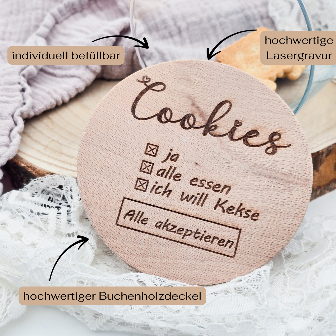 Aufbewahrung für Kekse