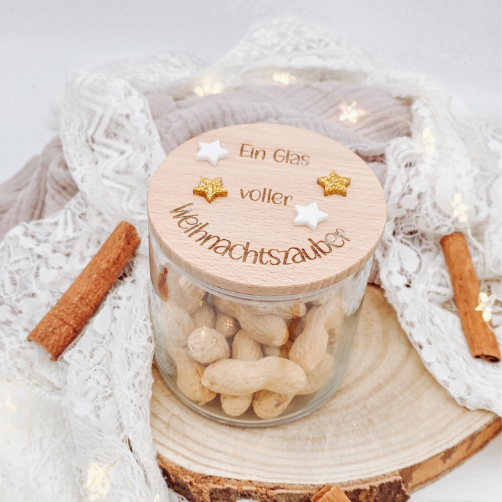 Vorratsglas Weihnachten "Ein Glas voller Weihnachtszauber"