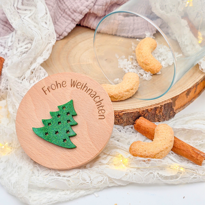 Keksglas Weihnachten "Frohe Weihnachten"