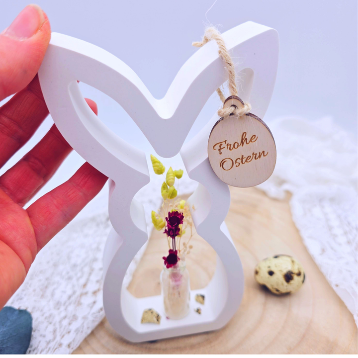 Osterhase Dekofigur