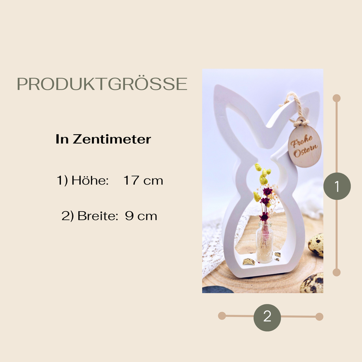 Osterhase Dekofigur