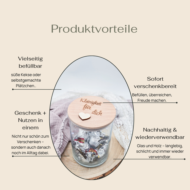 Vorratsglas Kleinigkeit