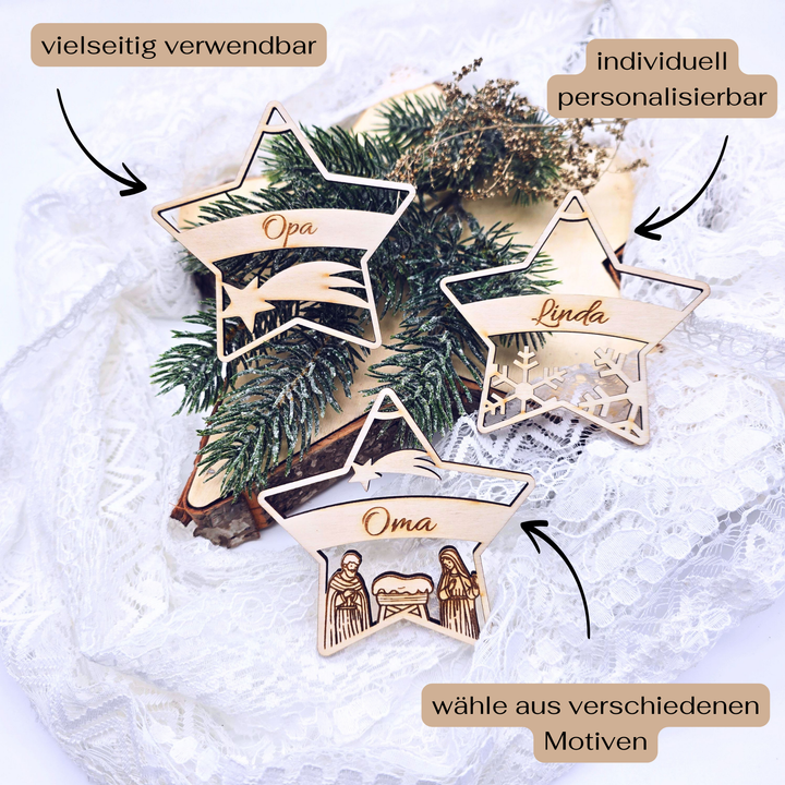 Geschenkanhänger für Weihnachten