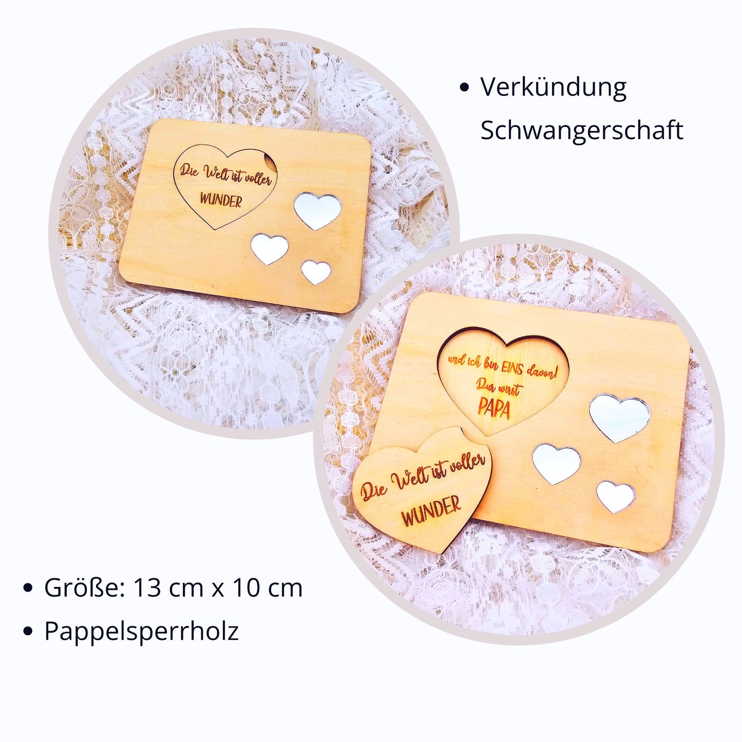 Schwangerschaft verkünden | Du wirst Papa Geschenk | Karte Schwangerschaft | Baby Überraschung | Ihr werdet Oma und Opa | Liebe im Bauch] Schwangerschaft verkünden | Du wirst Papa Geschenk  Baby Überraschung | Ihr werdet Oma und Opa