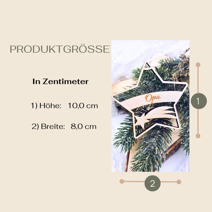 Geschenkanhänger für Weihnachten