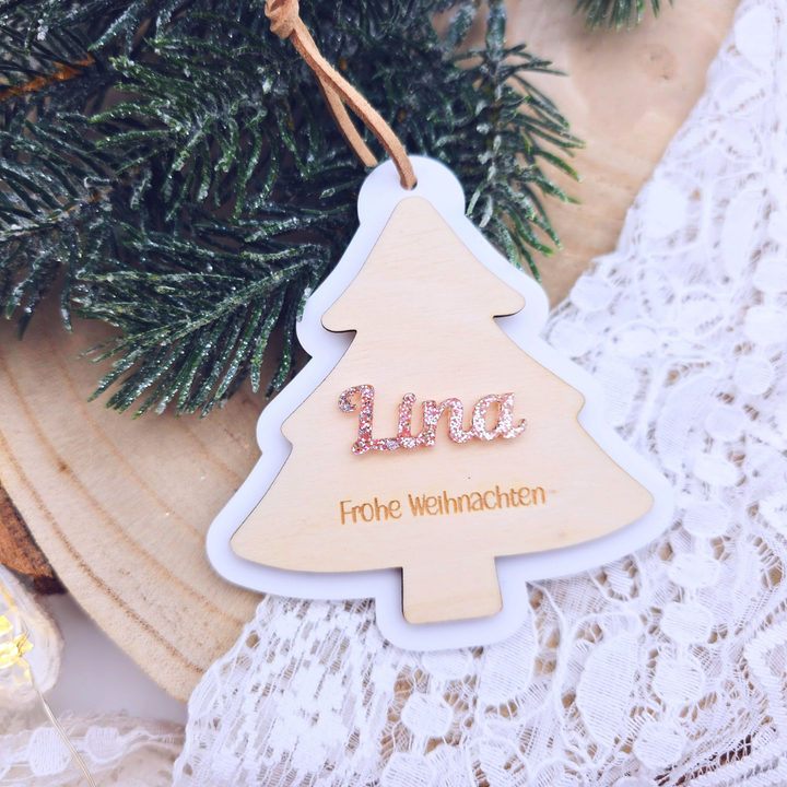 Weihnachtsanhänger personalisiert