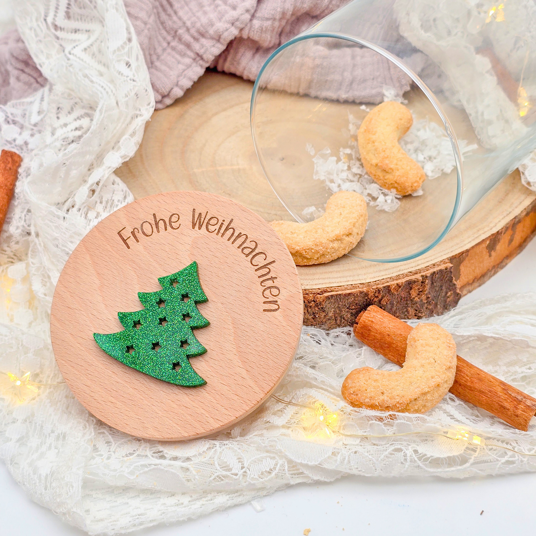 Keksglas Weihnachten "Frohe Weihnachten"