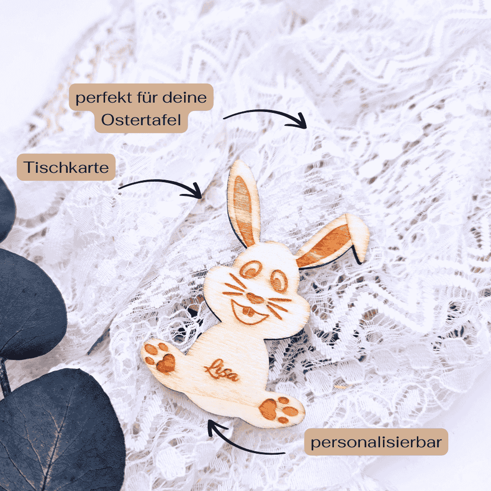 Tischkarten für Ostern