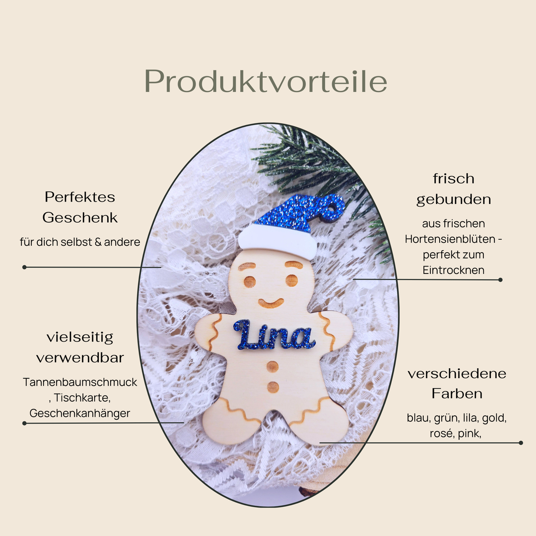 Lebkuchenmann Anhänger