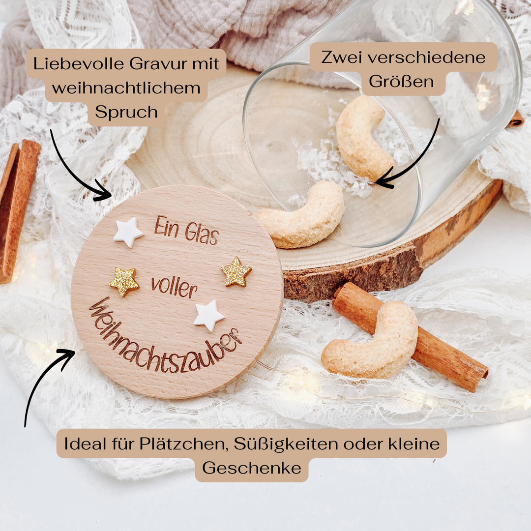 Vorratsglas Weihnachten "Ein Glas voller Weihnachtszauber"