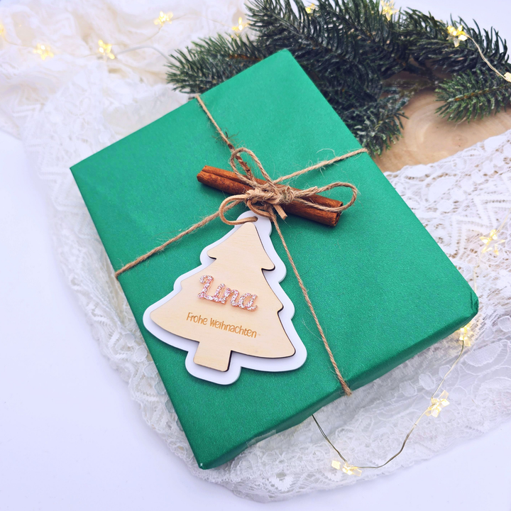 Weihnachtsanhänger personalisiert