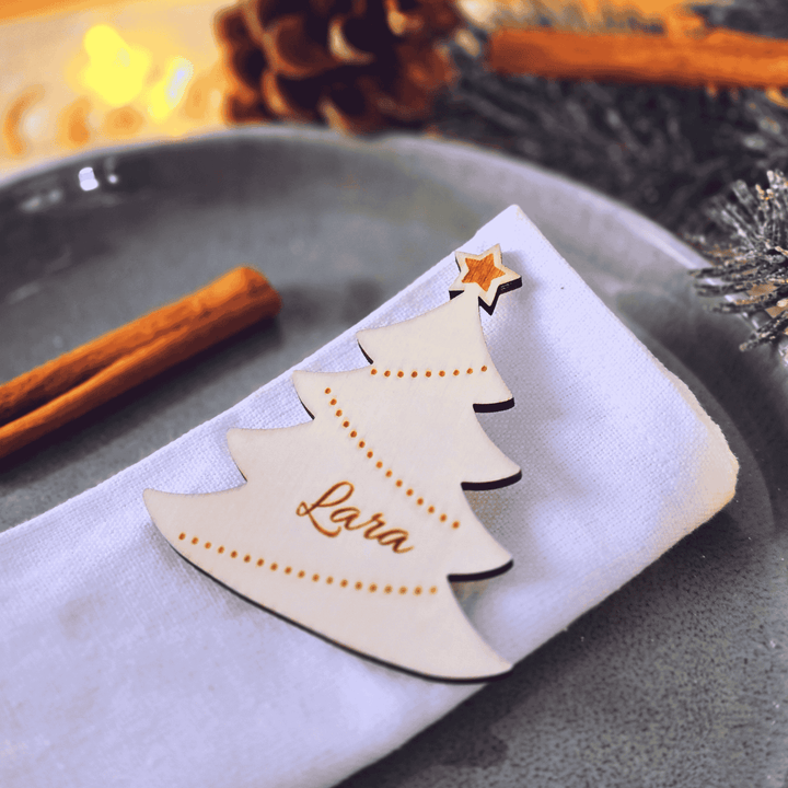 Tischkarte Weihnachten