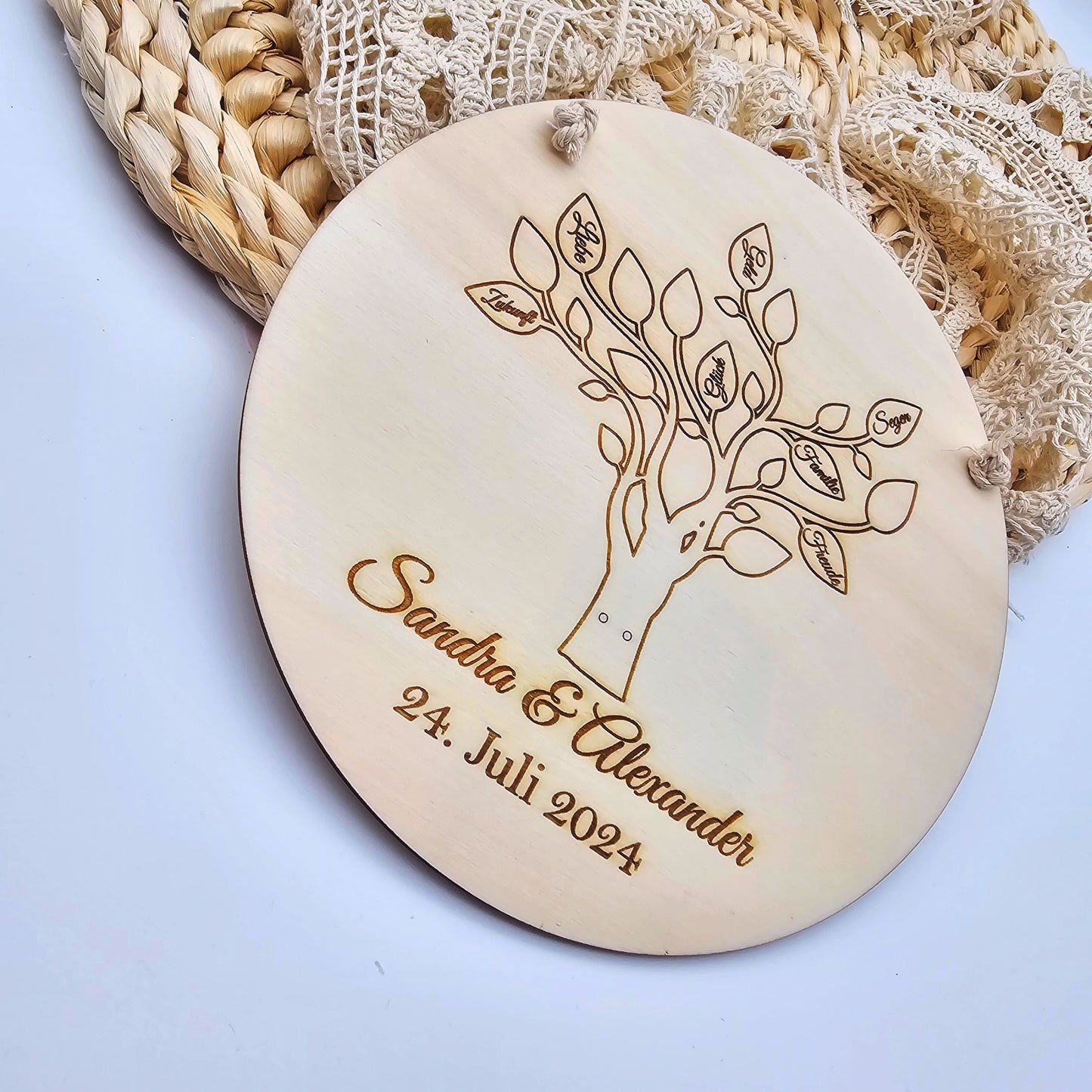 Geschenk zur Hochzeit | personalisiertes Geschenk zur Hochzeit | Ideen für Geldgeschenke | Holzschild Hochzeit | Geschenke für Brautpaar