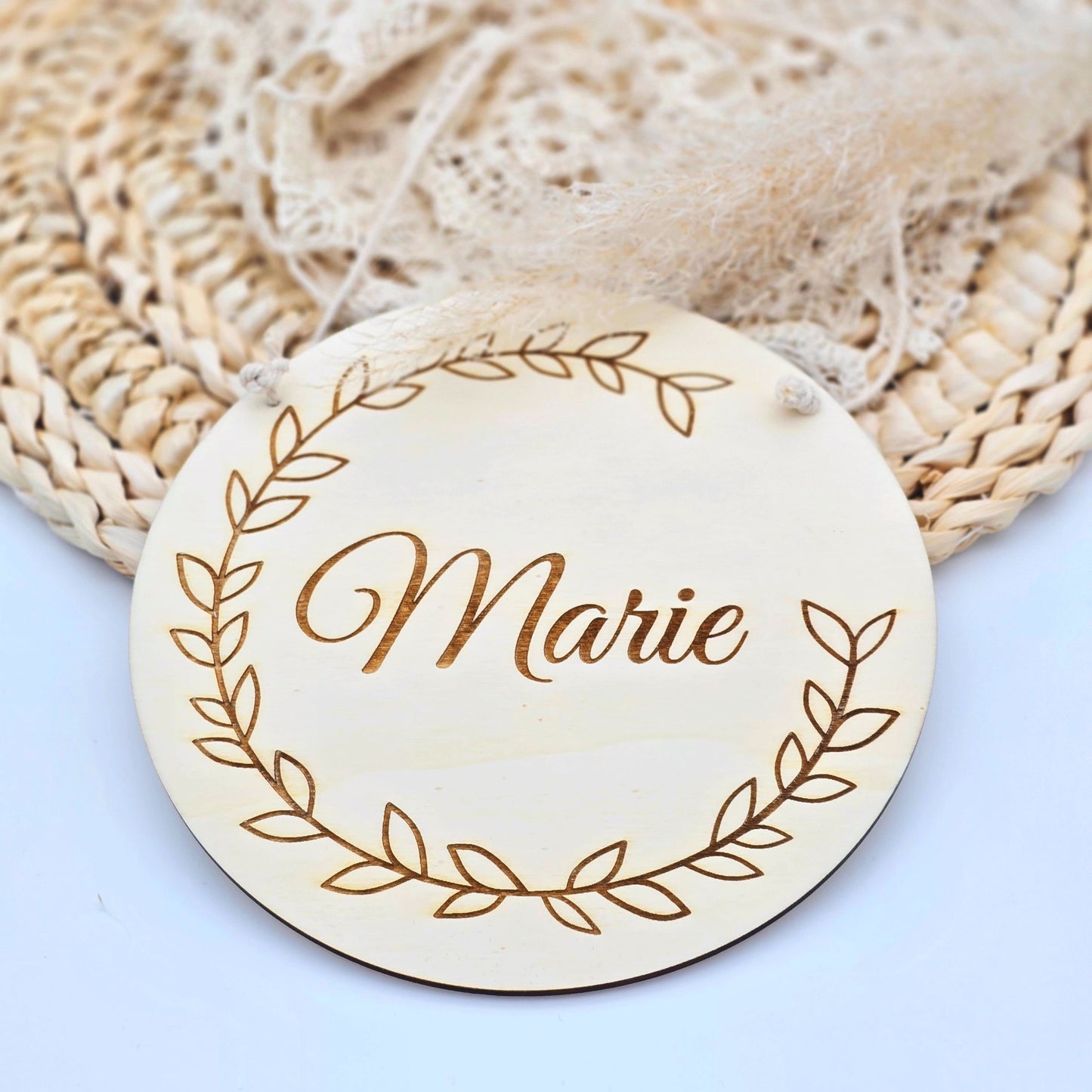 Personalisiertes Holzschild mit Name | Kinderzimmer Deko | Namensschild Kinderzimmer | Mädchen | Junge | Geschenke zur Geburt | Holz